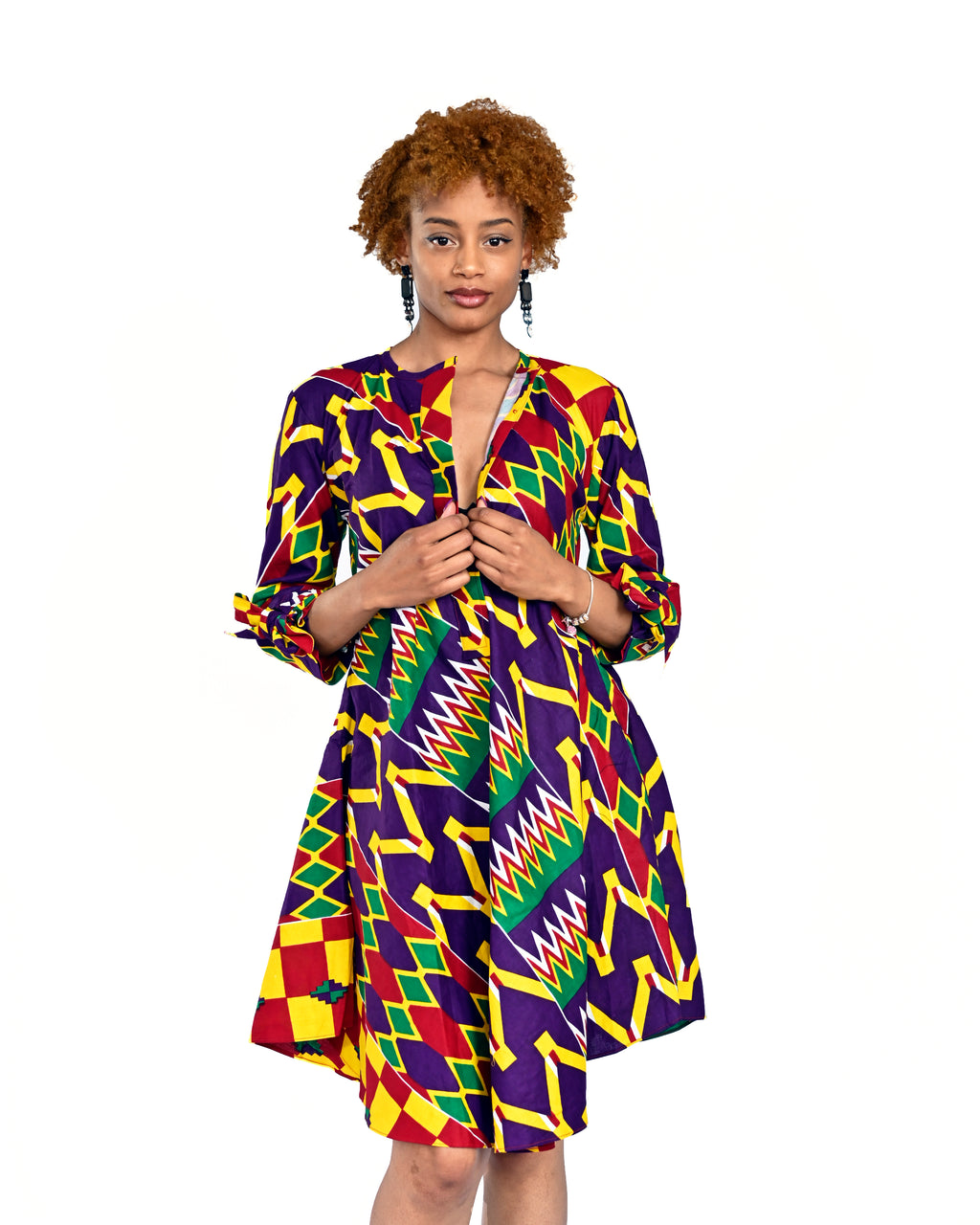 AFRICAN SHORT DRESS