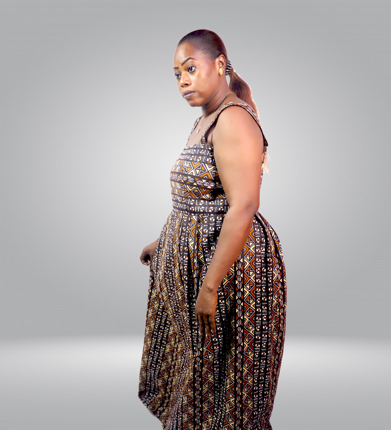 Soudiane African Maxi Dress Soudiane African Maxi Dress