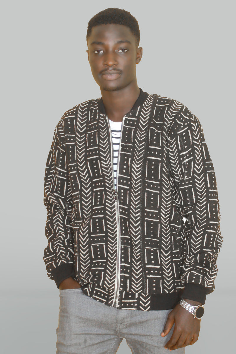 Diofior African Bogolan Jacket