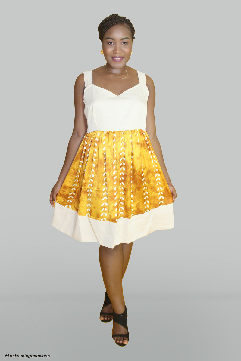Mékhé African Short Dress