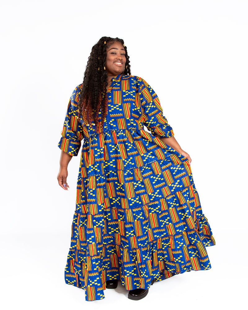 Gandidaal African Maxi Dress