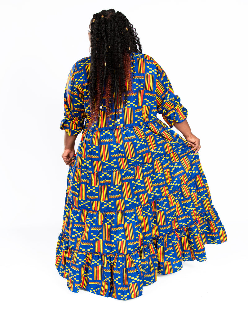 Gandidaal African Maxi Dress