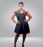 Betanti African Short Dress