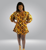 Mbassis African Short Dress