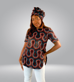 Moundé African Top and Head Cover
