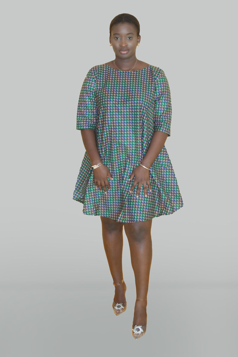 Somb African Short Dress