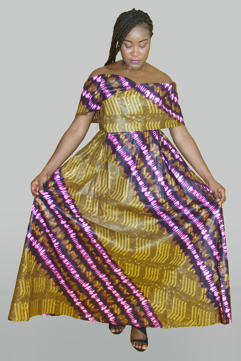 Katakel African Maxi Dress