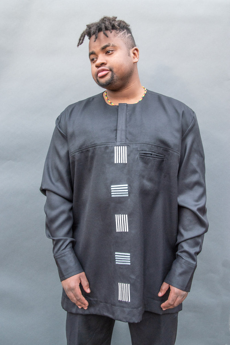 Jonwaar African Long-sleeve Shirt